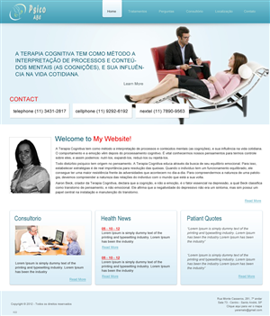 Web Design par pb pour Psico ABC | Design : #1152036