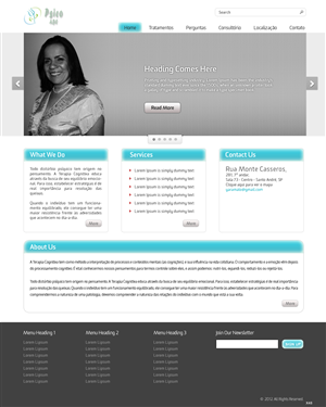 Web Design by pb for Psico ABC | Design: #1152038