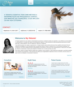 Web Design by pb for Psico ABC | Design: #1166332