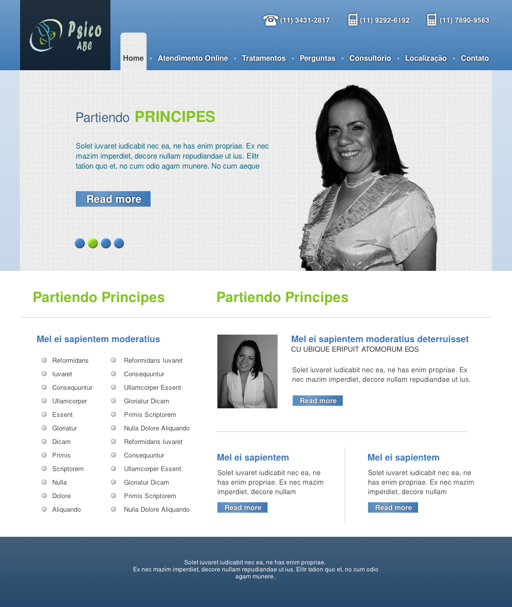 Web Design by Relativiteit for Psico ABC | Design #1135773