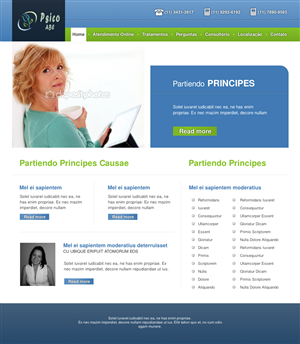 Web Design by Relativiteit for Psico ABC | Design #1136851