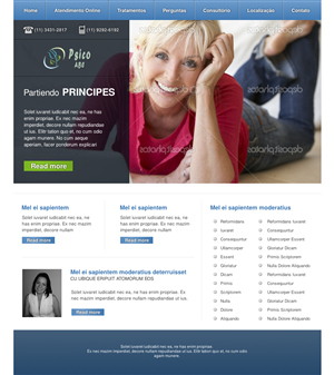 Web Design by Relativiteit for Psico ABC | Design: #1136857