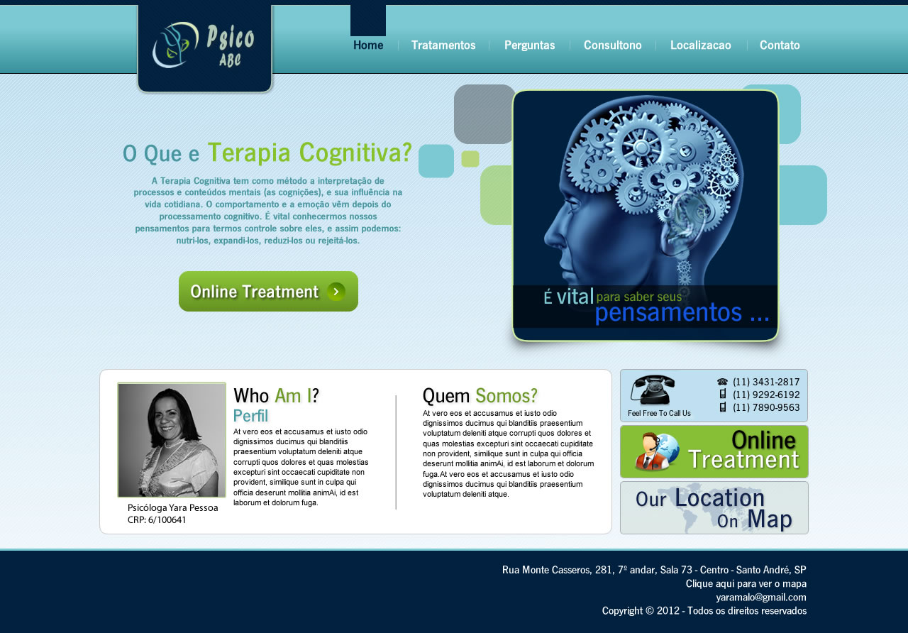 Web Design by TechWise for Psico ABC | Design #1164168