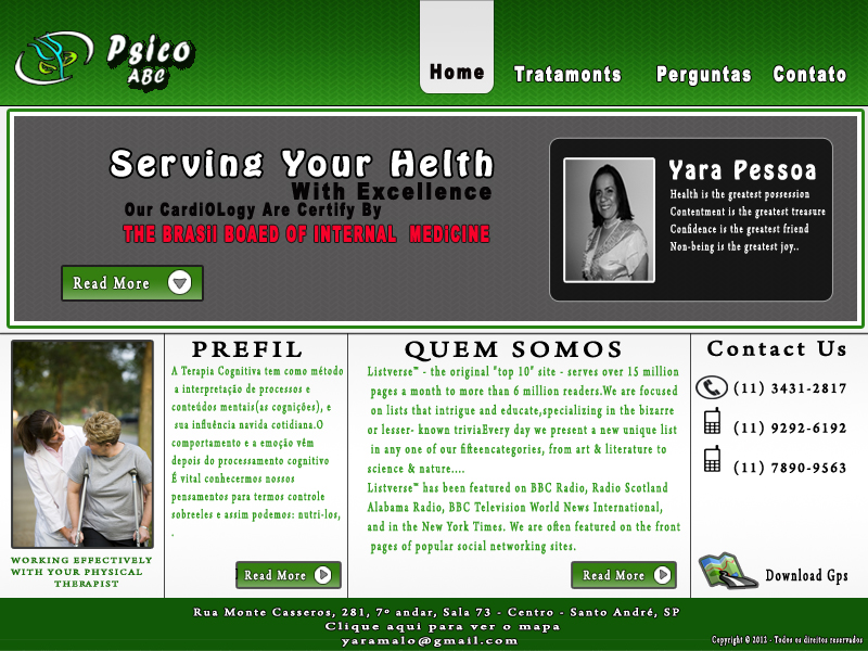 Web-Design von Bm Ktk für Psico ABC | Design #1156383