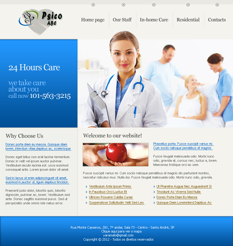 Web Design by Bm Ktk for Psico ABC | Design #1190077