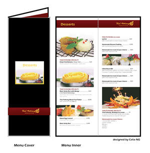 Menu Design by NG KIA HUI for this project | Design: #1156168