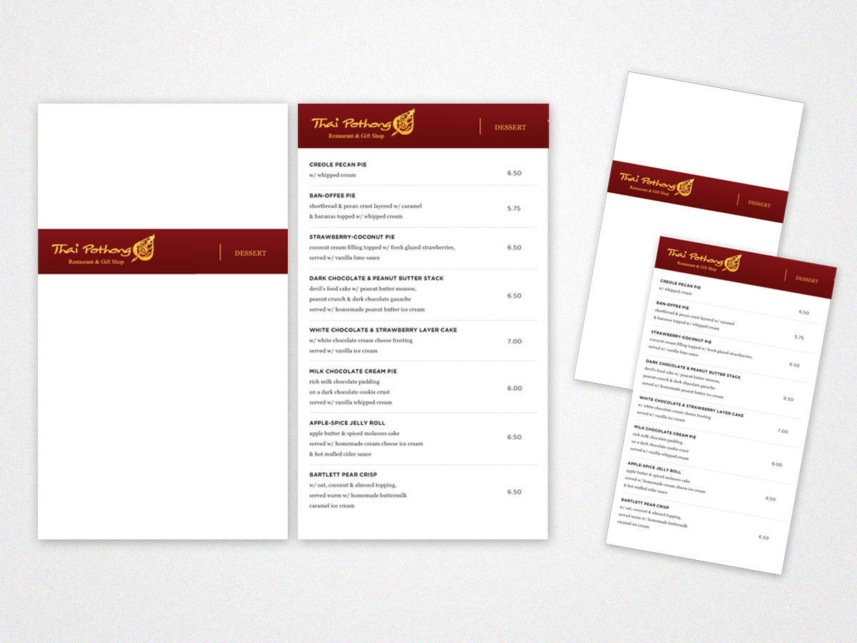 Menu Design by Creative Juice for this project | Design #1148099