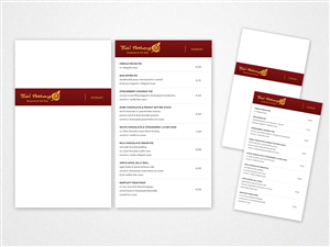 Menu Design by Creative Juice for this project | Design: #1148099