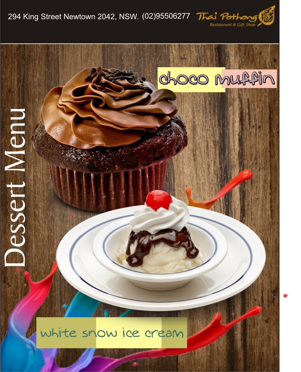 Menu Design by chemobali for this project | Design #1132549