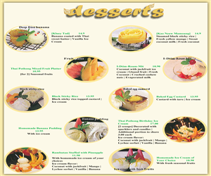 Menu Design by swineda