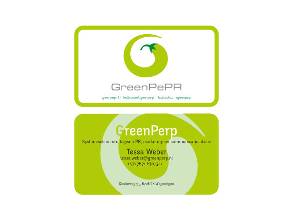 Visitenkarten-Design von TiD für GreenPePR | Design #1167598