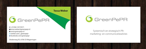 Visitenkarten-Design von Sbss für GreenPePR | Design: #1167869