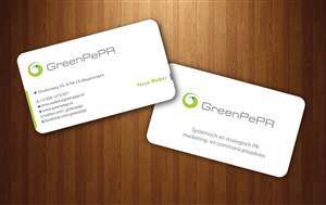 Visitenkarten-Design von Sbss für GreenPePR | Design: #1167888
