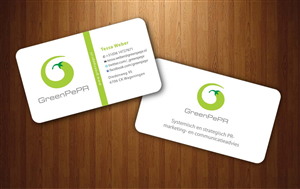 Visitenkarten-Design von Sbss für GreenPePR | Design: #1167890