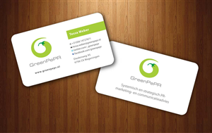Visitenkarten-Design von Sbss für GreenPePR | Design: #1167892