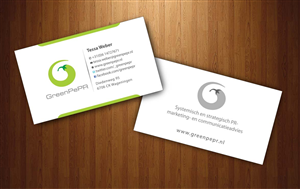 Visitenkarten-Design von Sbss für GreenPePR | Design: #1167897
