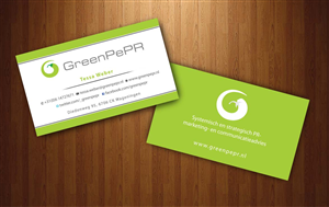 Visitenkarten-Design von Sbss für GreenPePR | Design: #1167905