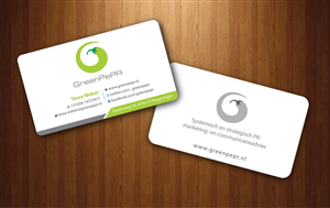 Visitenkarten-Design von Sbss für GreenPePR | Design: #1167910