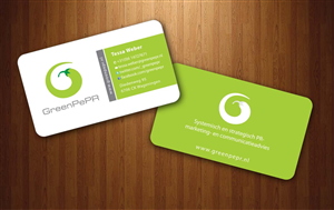 Visitenkarten-Design von Sbss für GreenPePR | Design: #1167922