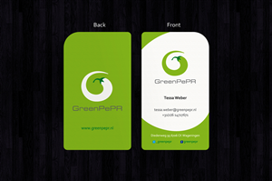 Visitenkarten-Design von Web Skippers für GreenPePR | Design: #1169244