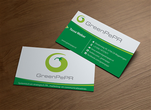 Visitenkarten-Design von MPStudio für GreenPePR | Design: #1173886