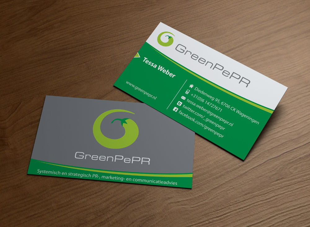 Visitenkarten-Design von MPStudio für GreenPePR | Design #1173887