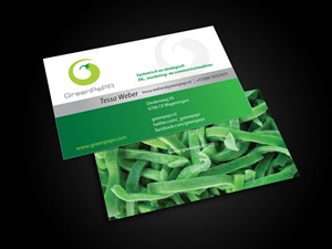 Business Card Design by abdul700 for GreenPePR | Design #1190539