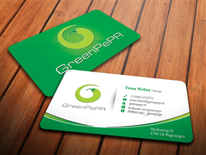 Visitenkarten-Design von antigrafis für GreenPePR | Design: #1183797