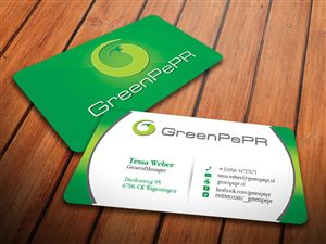 Visitenkarten-Design von antigrafis für GreenPePR | Design: #1183873