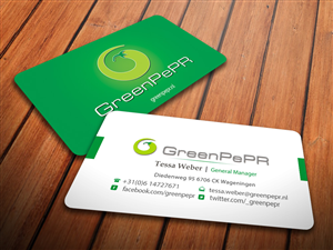 Visitenkarten-Design von antigrafis für GreenPePR | Design: #1183887