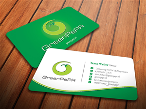 Visitenkarten-Design von antigrafis für GreenPePR | Design: #1184023