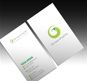 Design de Carte de Visite par gekgrfx pour GreenPePR | Design : #1190634