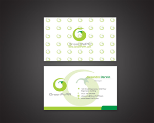 Visitenkarten-Design von farani für GreenPePR | Design: #1174515
