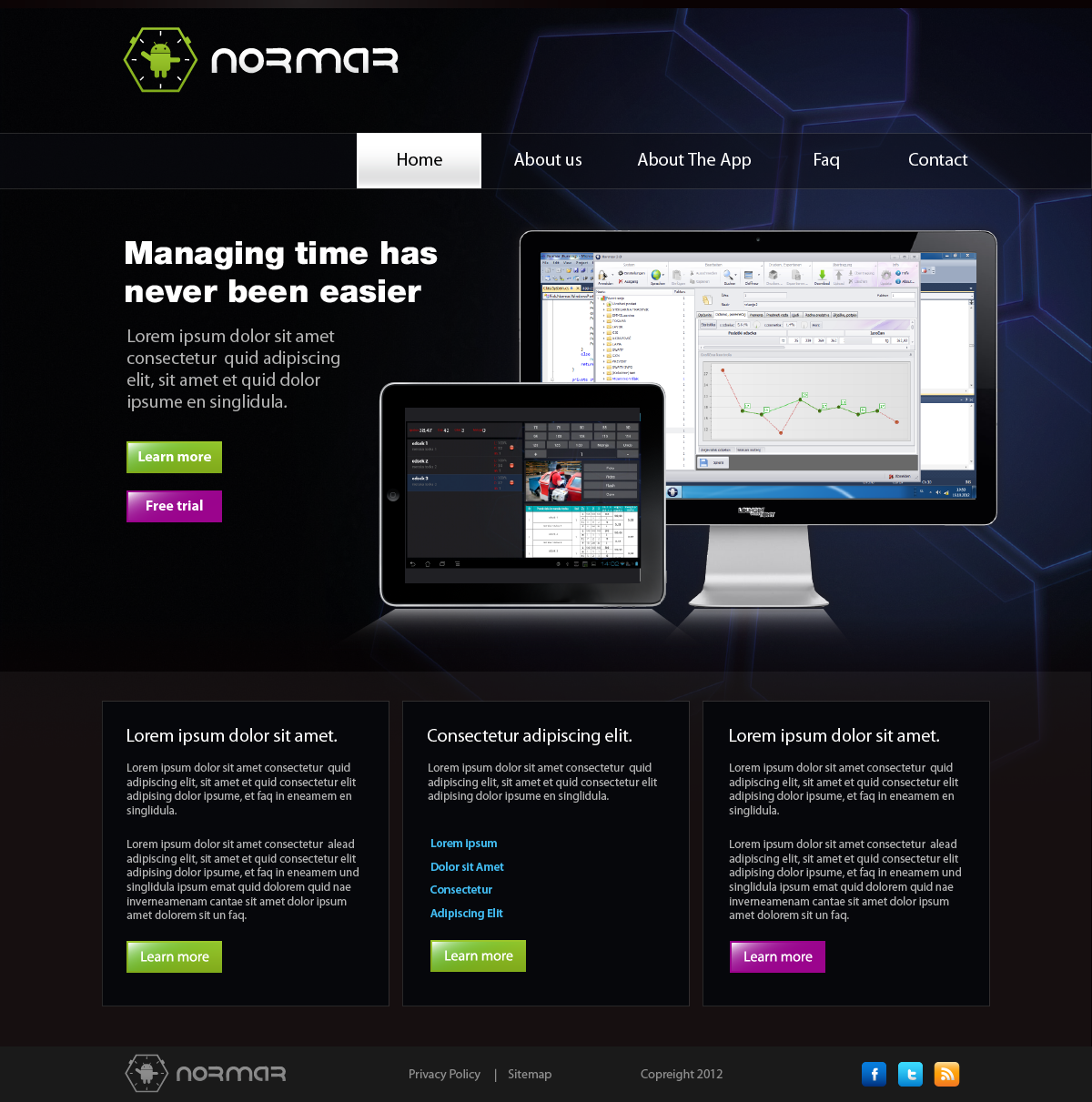 Web Design by wolf for this project | Design #1156367