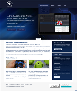 Web Design par pb pour ce projet | Design : #1152023