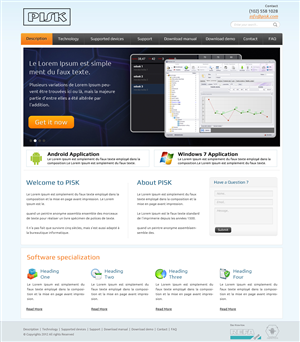 Web Design by OM for this project | Design: #1146016