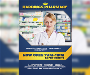 Print Design by Monoart Studio for hardings pharmacy | Design #4093920