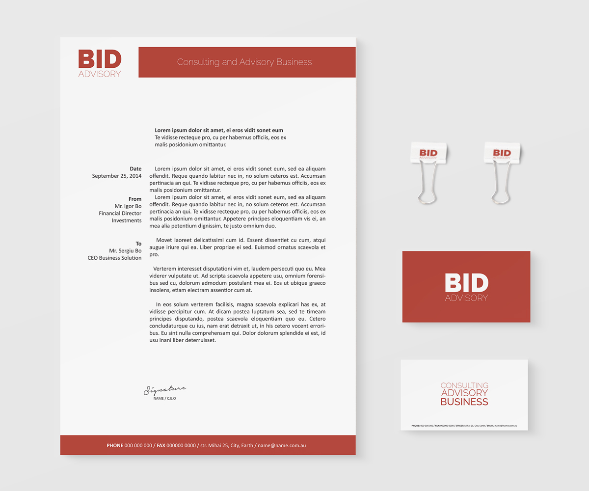 Diseño de Membrete por Creative Youngers para este proyecto | Diseño #4322909