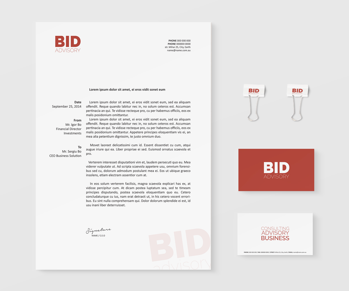 Diseño de Membrete por Creative Youngers para este proyecto | Diseño #4322912