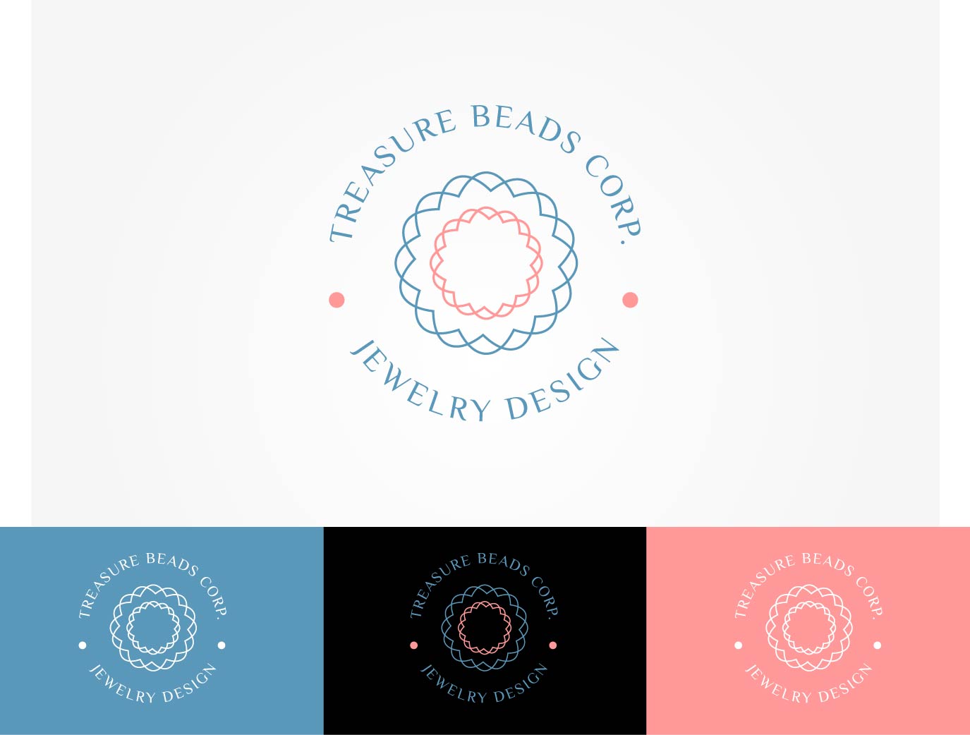 Logo Design by wonderland for Treasure Beads Corp. | Design #4135148