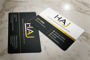 Corporate Financial Services | Business Card Design by MT