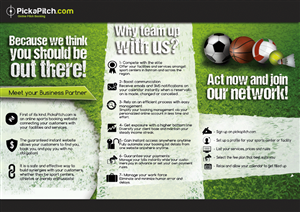 Diseño de Brochure por alessandroevge para PickaPitch | Diseño: #4208566