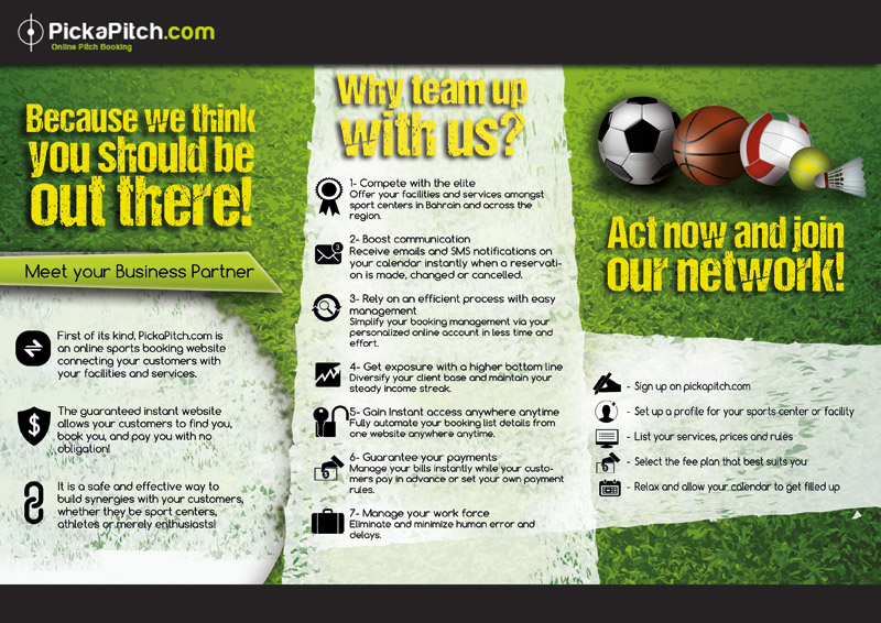 Diseño de Brochure por alessandroevge para PickaPitch | Diseño #4209702