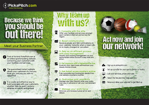 Diseño de Brochure por alessandroevge para PickaPitch | Diseño: #4259146