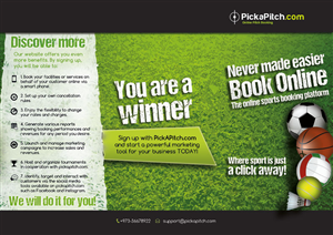 Diseño de Brochure por alessandroevge para PickaPitch | Diseño: #4259148