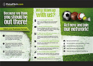 Diseño de Brochure por alessandroevge para PickaPitch | Diseño: #4276555