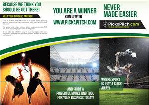 Diseño de Brochure por JCR para PickaPitch | Diseño: #4210313