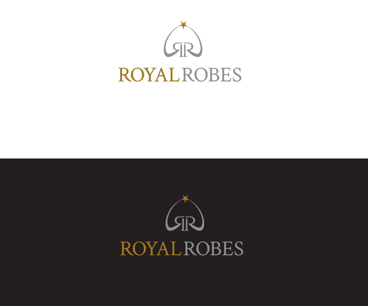 Logo Design by emptyboxgraphics for Royal Robes  | Design #4113802