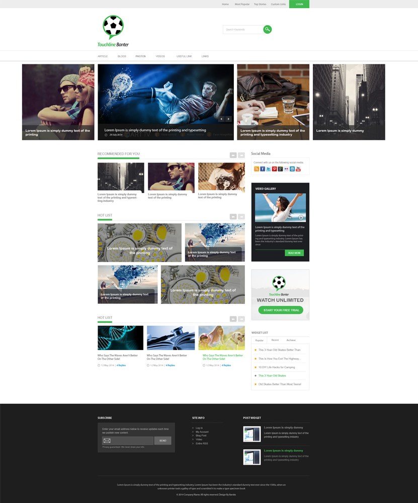 Wordpress Design by aarsita for this project | Design #4154677
