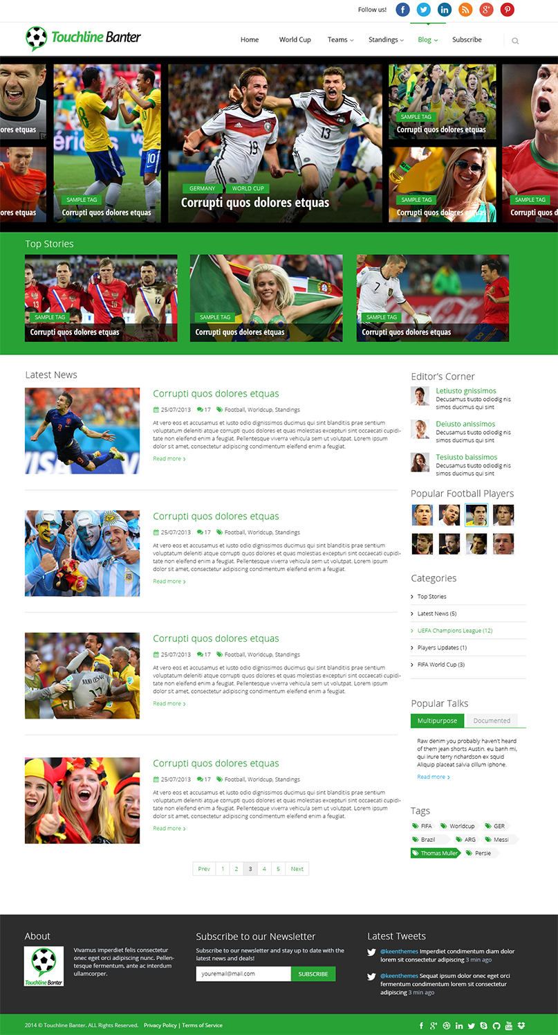 Wordpress Design by Emmanuel for this project | Design #4143500
